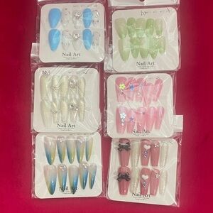 Colorful Nail Art Set